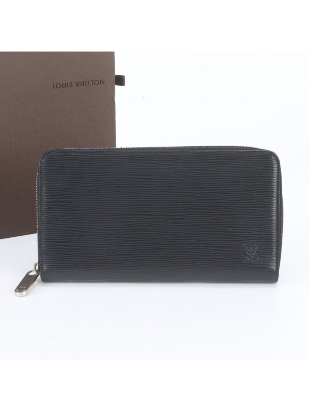 Louis Vuitton Epi Zippy Organizer Leather Wallet